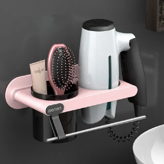 Hairdryer and comb holder for bathroom Barrera