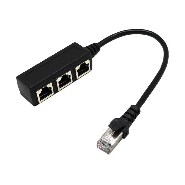 Cablu de distribuție cu 3 porturi - Ethernet