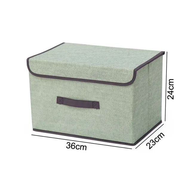 Storage box with lid