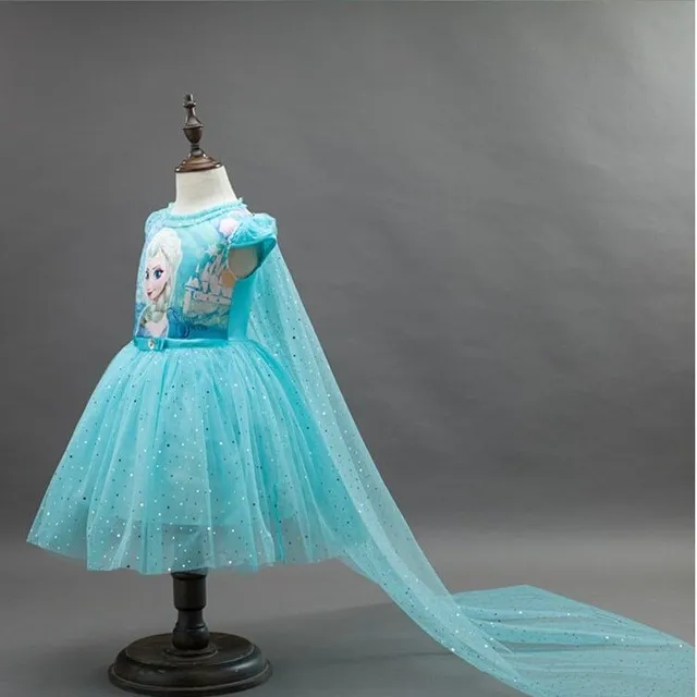 Dievčenské šaty Elsa