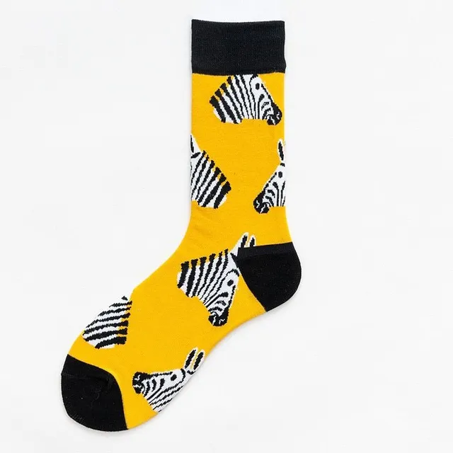 Funny socks with motifs