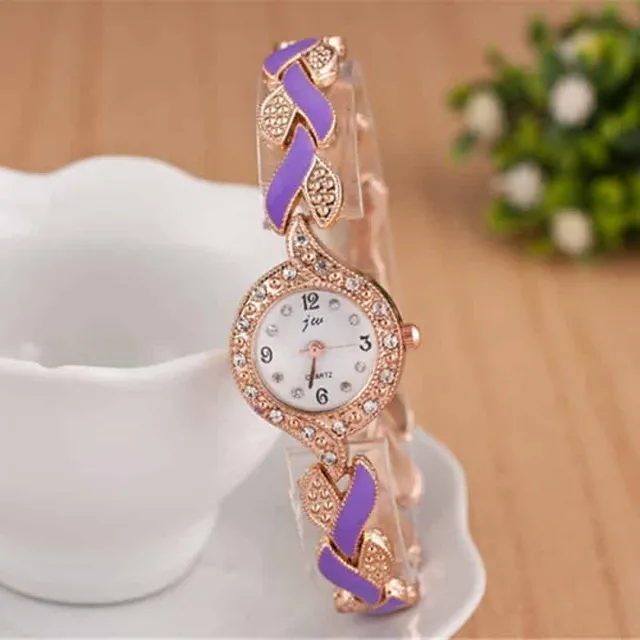 Stylowy zegarek dla kobiet Luxory Crystal