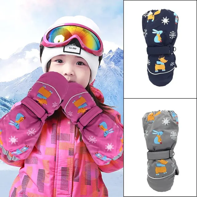 Children's ski gloves