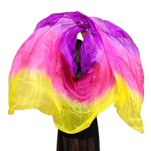 Baby silk scarf colored Azariah 8