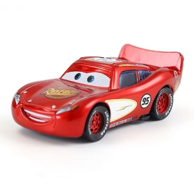 Children cars with the motive of the characters from the movie Cars 7