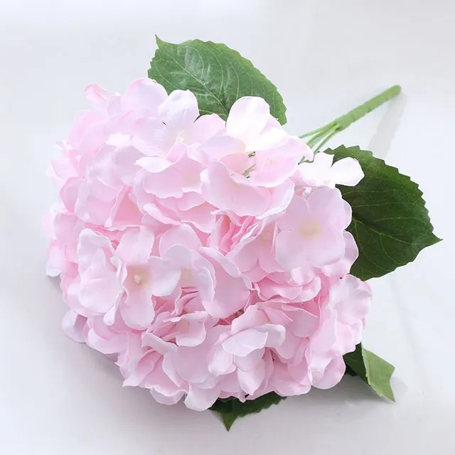 Luxurious large monochrome decorative artificial flower - hydrangea