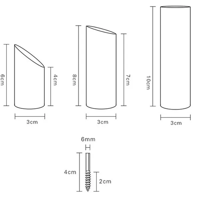 Cuier original din lemn Rack