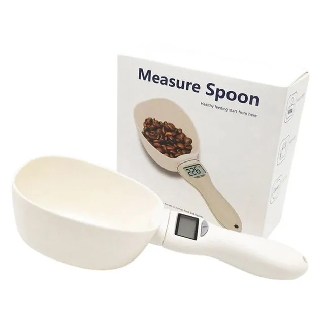 Practical pellet measuring cup with scale for precise weight measurement Johan