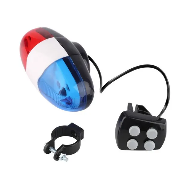 POLICE bicycle alarm, 6 LEDs