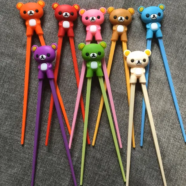 Chińskie pałeczki dla dzieci w różnych kolorach