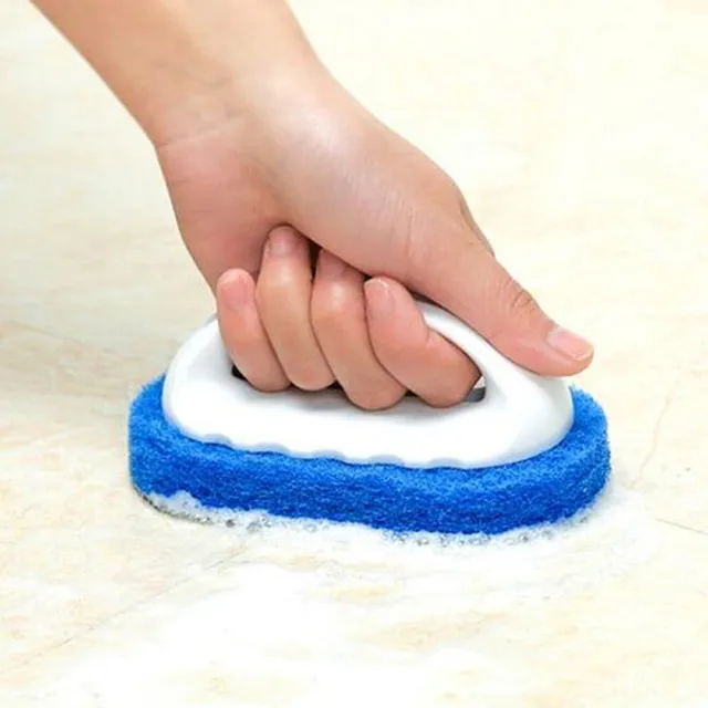 Kitchen sponge for washing with handle J1354