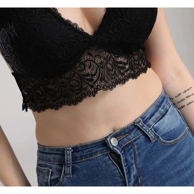 Bralette sexy din dantelă pentru femei Alessia