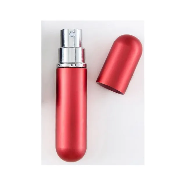 Practical mini bottle for pumping your favourite perfume in matt Arwel finish