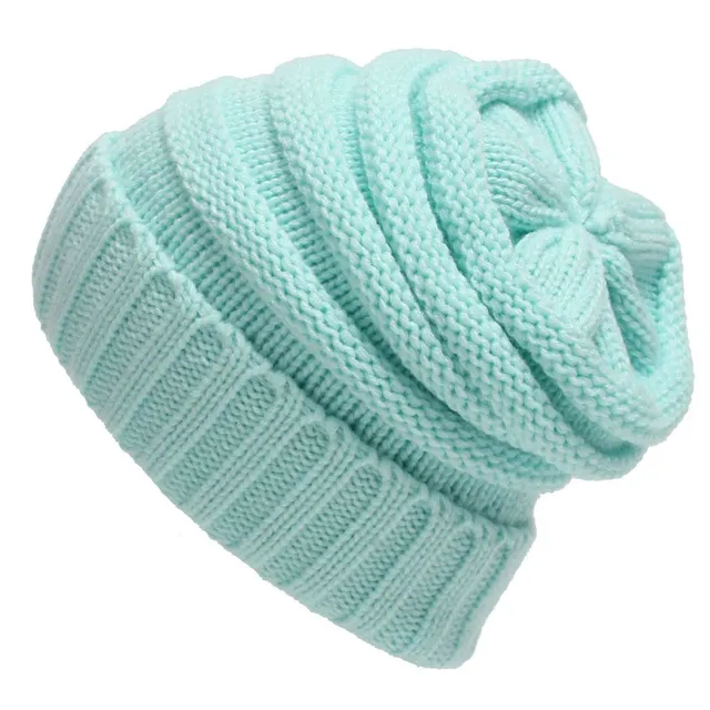 Winter stylish women's knitted warm hat Furtalk