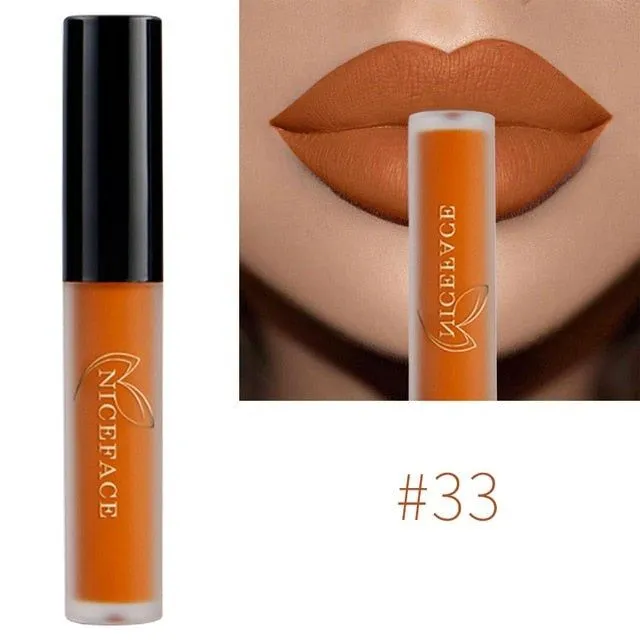 Matt waterproof long-lasting lipstick - more colors