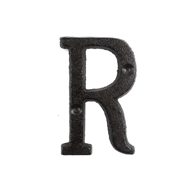 Decorative iron letter C527