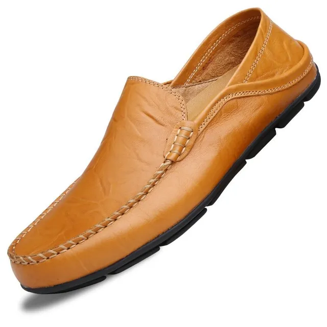 Luxury men's breathable loafers