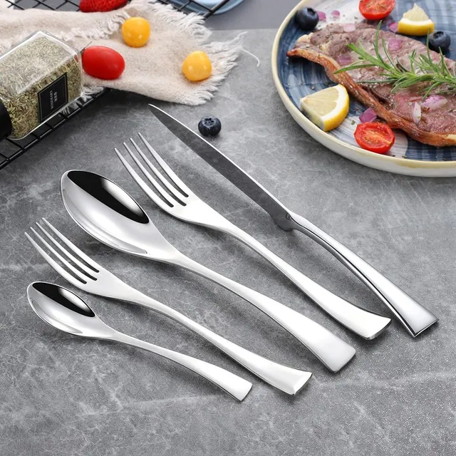 Luxury set of cutlery - 24 k