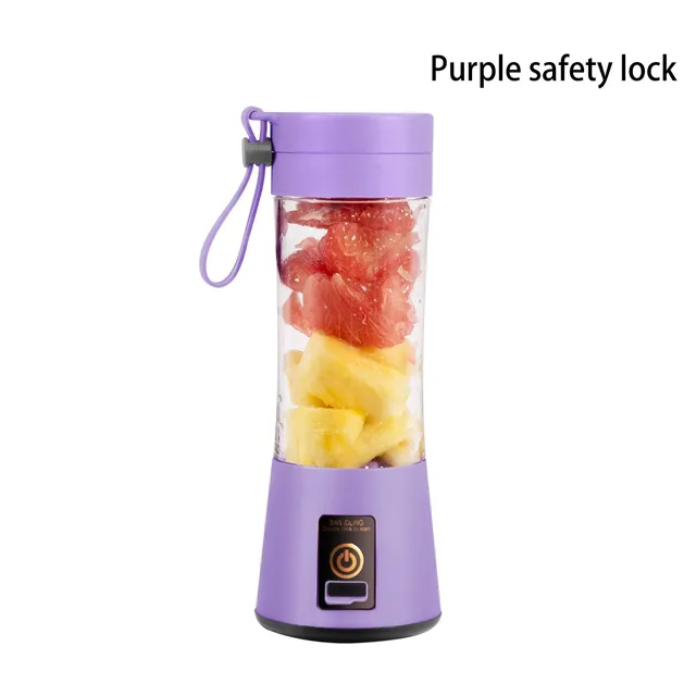 Premium electric USB blender for travel - pocket mixer for protein drinks and smoothie