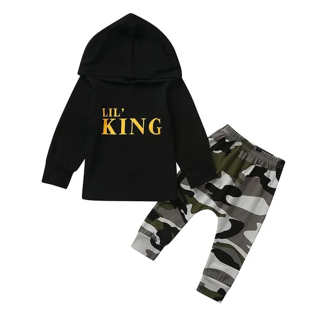 Detský set King camouflage 12m