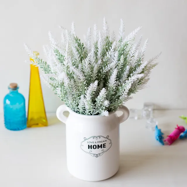 Beautiful artificial lavender decoration