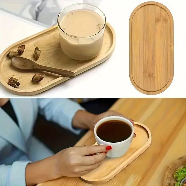 Minimalist wooden tray for delaying - decoration for your home