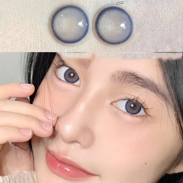 Halloween Lolita Colored Eye Contact Lenses grey1