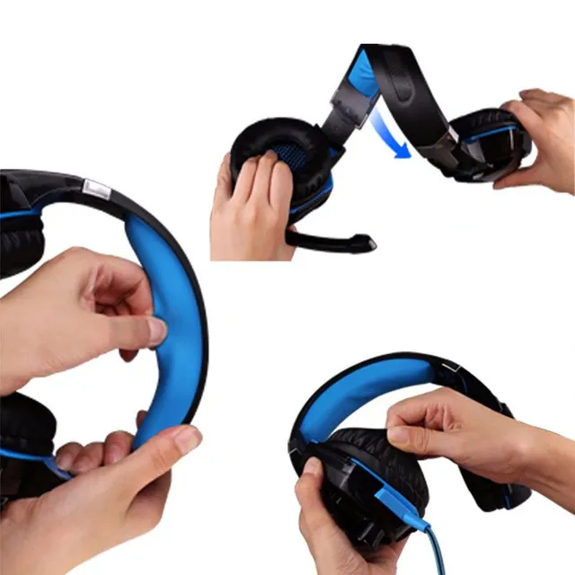 Recepticon Gaming Headset mikrofonnal - több színben