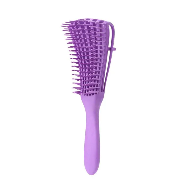 Brush for detangling and curly hair - various colours