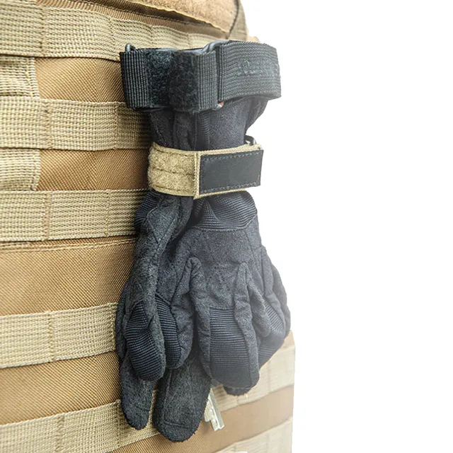 Glove holder with Velcro