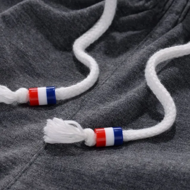 Pánské volnočasové pohodlné jednobarevné kraťasy z bavlny