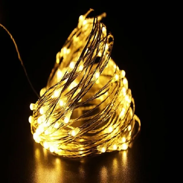 Světelný řetěz LED svetlo-zlta l