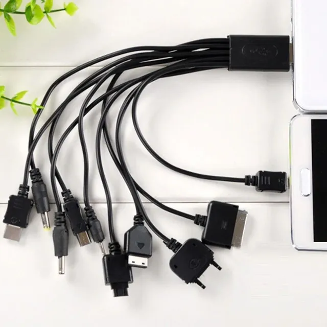 Universal charging cable 10in1