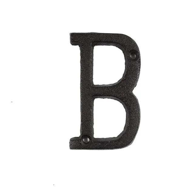 Decorative iron letter C527