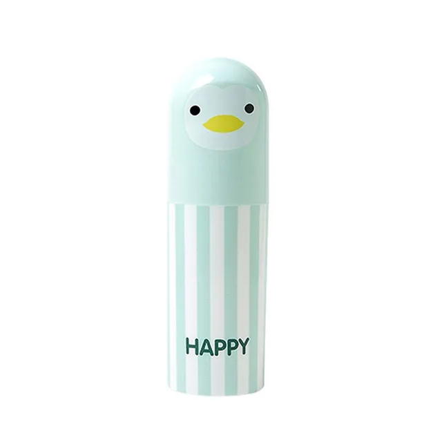 Penguin toothbrush and toothpaste case