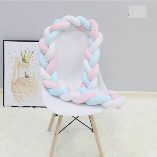 Baby knitted crib mattress cover