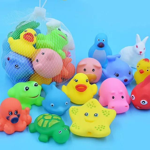 Children's rubber toys for water