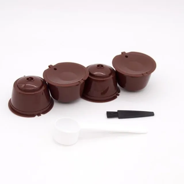 Refillable coffee capsules