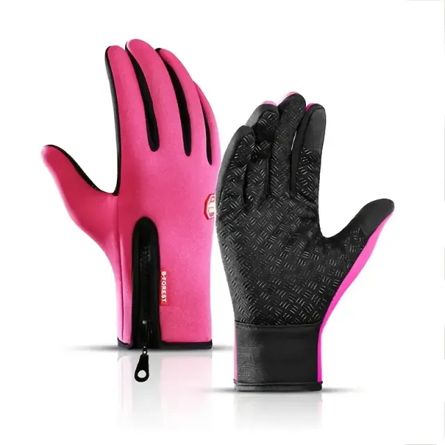 Winter waterproof thermal gloves