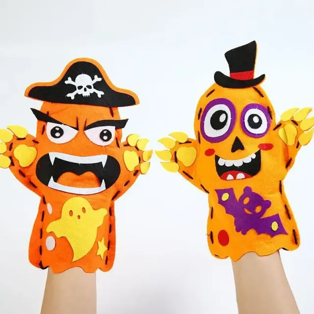 Set for homemade puppets 3 pcs - Create your puppet