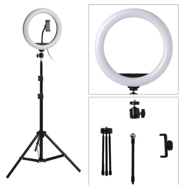 Bst Round light with tripod on USB 10 "