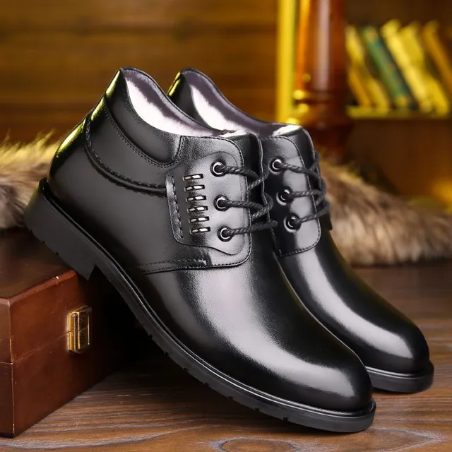 Men's insulated winter dress shoes