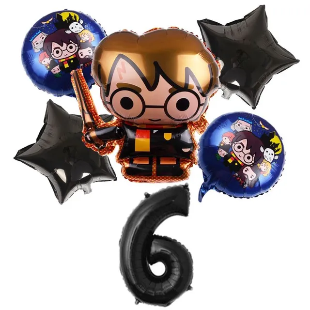 Sada dětských párty narozeninových balónků Harry Potter