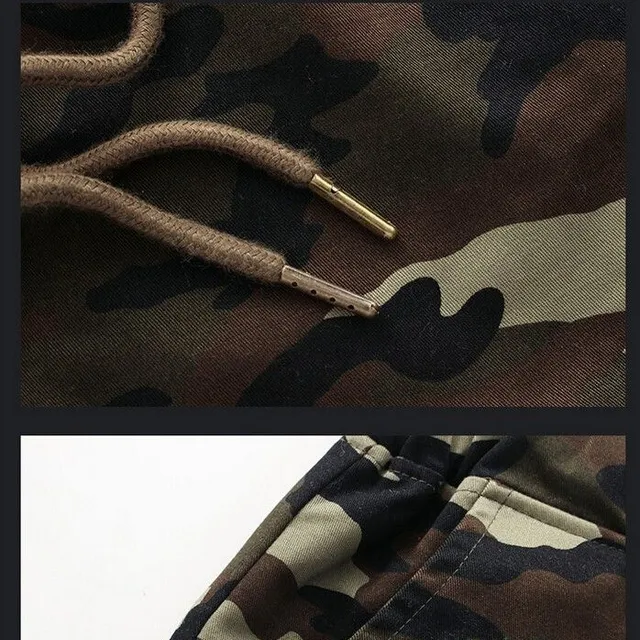 Pánske maskáčové nohavice CAMO