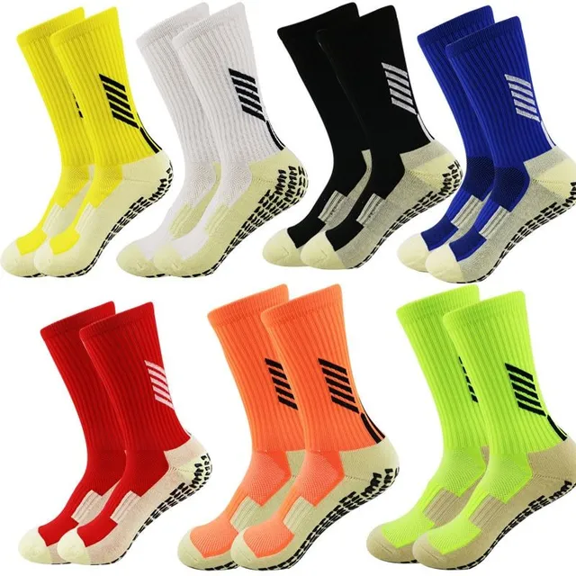 Férfi sportok magas tömörítési nem csúszós zoknik - különböző színek Andrea