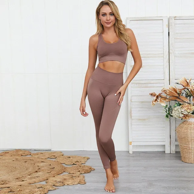 Women's fashion yoga set - set of 2