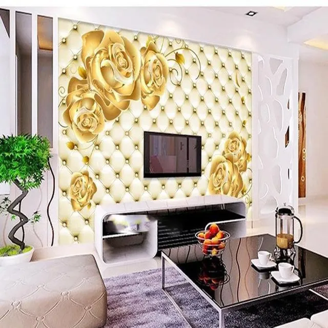 Luxury 3D wallpaper in European style