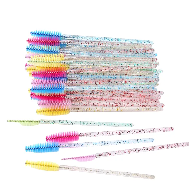 Eyebrow brushes and eyelashes 50 pcs