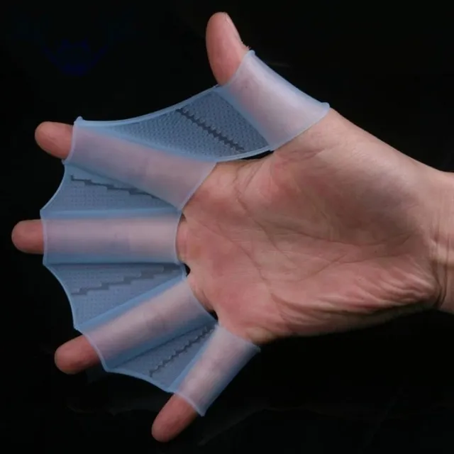 Finger gills for swimming