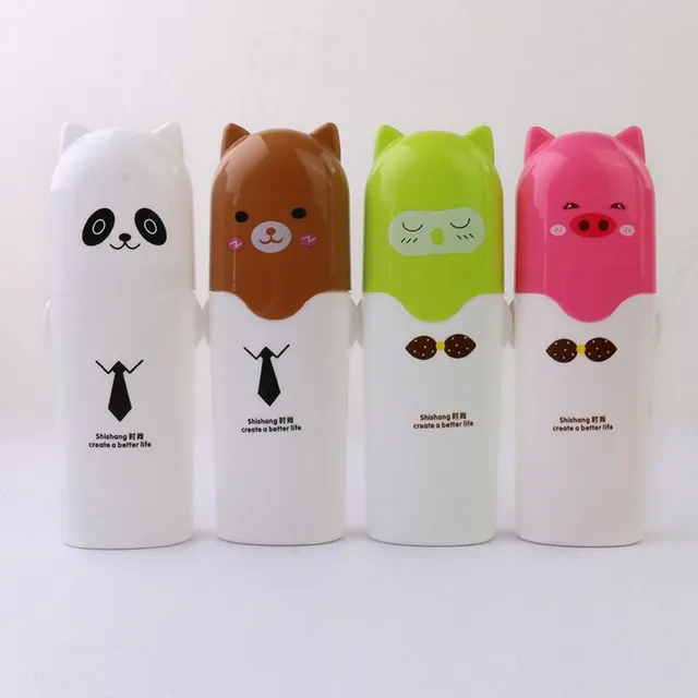 Children's travel toothbrush case